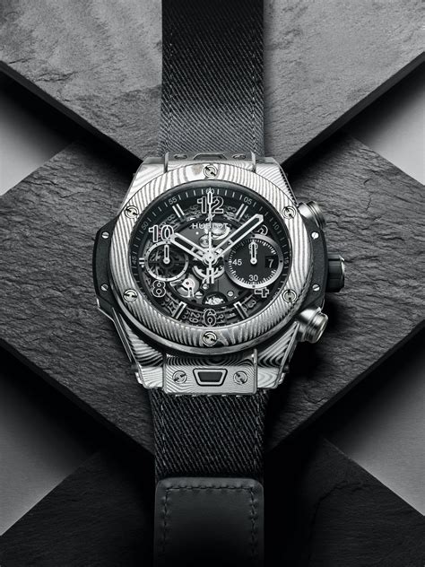 Hublot Launches a Damascus Steel Big Bang Unico 